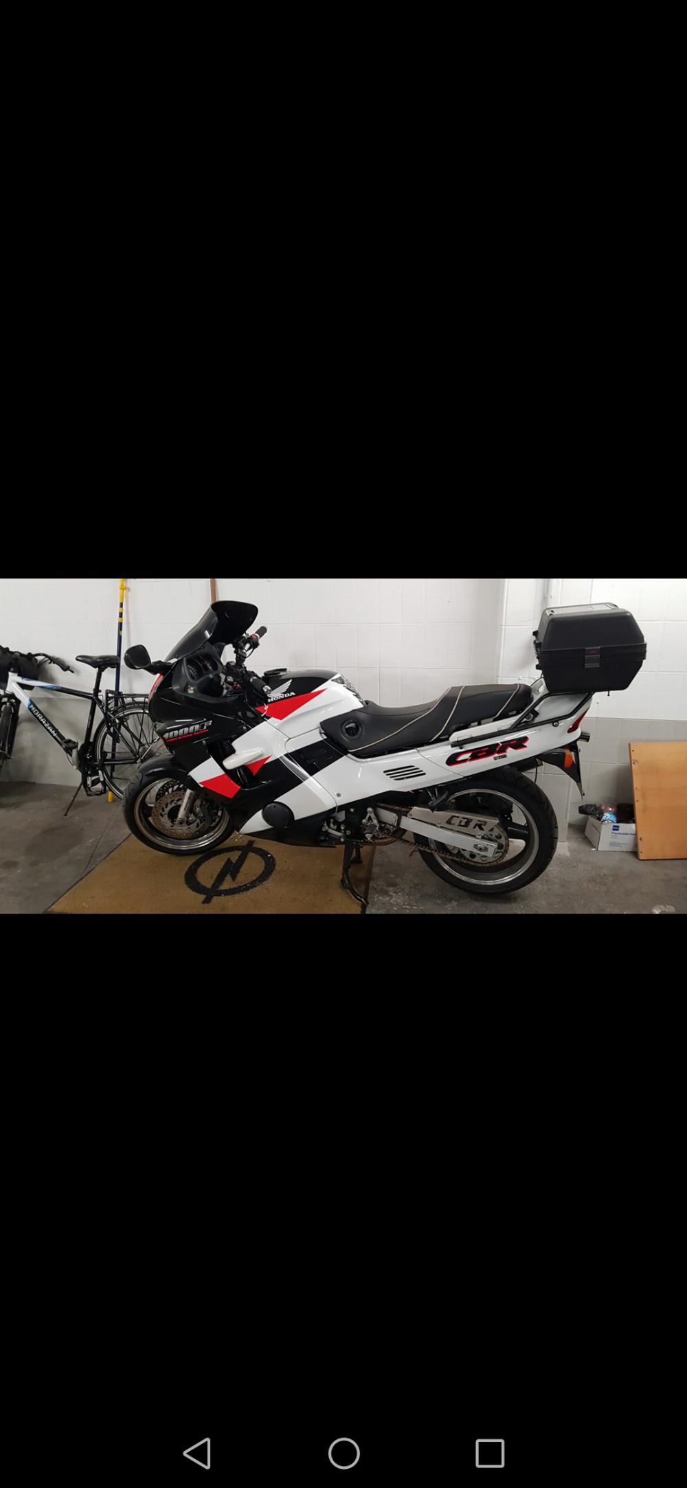Motorrad verkaufen Honda CBR 1000 f  Ankauf